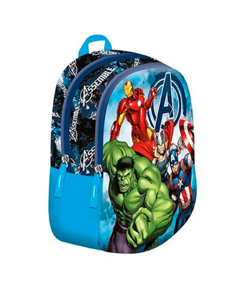 Ghiozdan Gradinita 2 Compartimente St.Majewski Coletctia Avengers 27x23x10cm